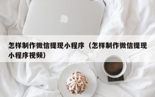 安康怎样制作微信提现小程序（怎样制作微信提现小程序视频）